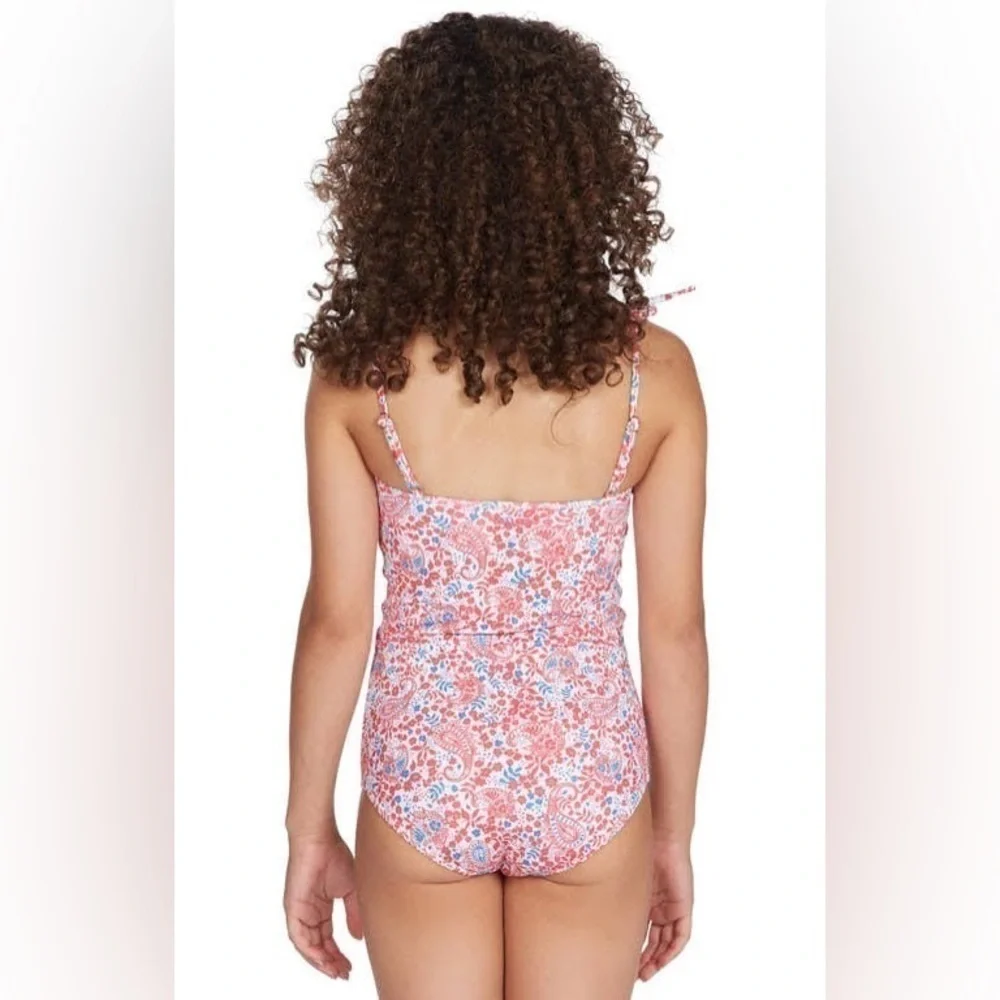 Billabong Kids' Ready for Fun One-Piece Swimsuit Size 4